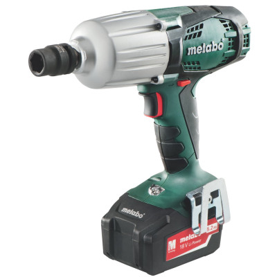 Аккумуляторный ударный гайковерт Metabo SSW 18 LTX 600 5.2 Ач