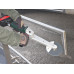 Аккумуляторная шлифовальная машина для узких мест Metabo KNS 18 LTX 150 Inox (каркас)