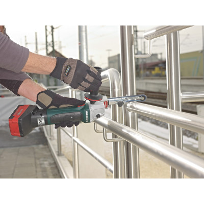 Аккумуляторная ленточная шлифовальная машина Metabo BF 18 LTX 90 Inox (каркас)
