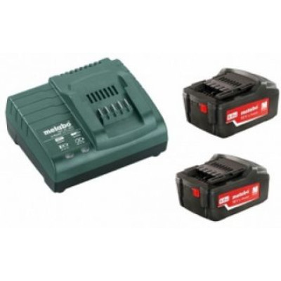 Базовый комплект Metabo 4 Ач, 18 В 2 акб