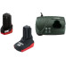Базовый комплект Metabo 10.8 В, 2,0 Ач + 5,2 Ач