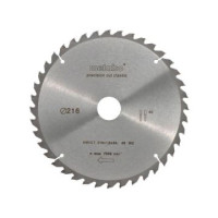 Пиляльний диск Metabo Precision cut Classic 216х30, Z40, 1,2 мм