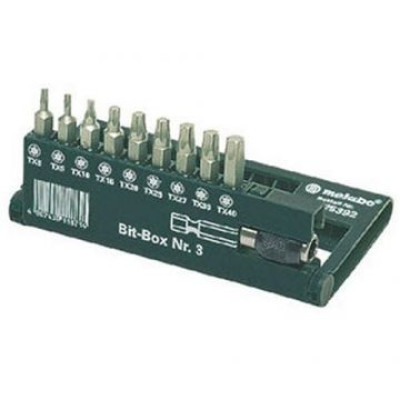 Набір біт Torx Metabo 10 предметів