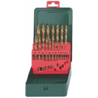 Набор сверл по металлу Metabo HSS-TIN Promotion 19 штук