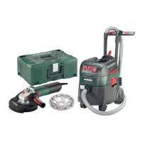 Шлифовальная машина угловая Metabo WE 15-125 HD GED + Metabo ASR 35 M ACP