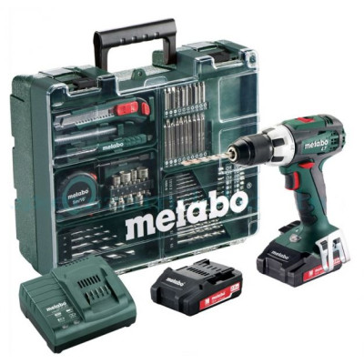 Аккумуляторный шуруповерт Metabo BS 18 LT Mobile Workshop Аккумуляторный шуруповерт Metabo BS 18 LT Mobile Workshop