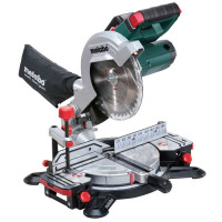Торцовочная пила Metabo KS 18 LTX 216 (упор, струбцина)