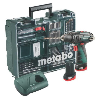 Акумуляторний ударний шурупокрут Metabo PowerMaxx SB Basic Set