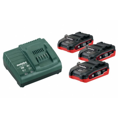 Базовый комплект Metabo LiHD 3,1 Ач, 18 В
