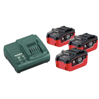 Базовый комплект Metabo LiHD 5,5 Ач, 18 В