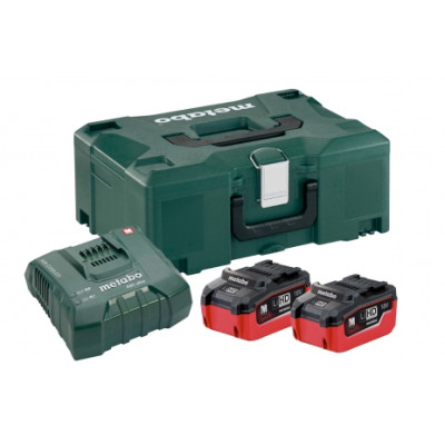 Базовый комплект Metabo LiHD 5,5 Ач, 18 В 2 pcs + MetaLoc