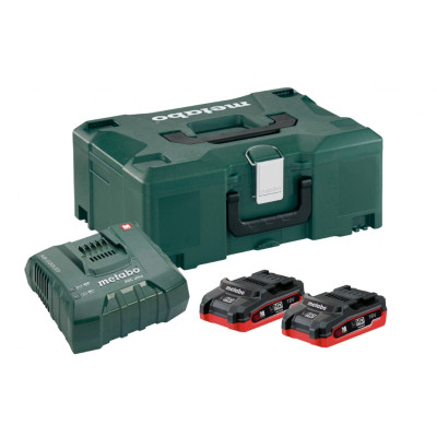 Базовый комплект Metabo LiHD 3,1 Ач, 18 В 2 pcs + MetaLoc