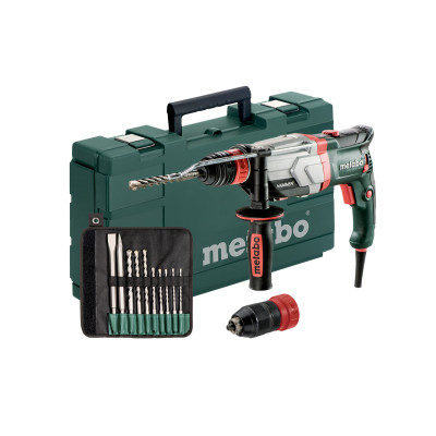 Перфоратор Metabo UHEV 2860-2 Quick + набір насадок 10 шт