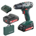 Аккумуляторный шуруповерт Metabo BS 18 2x2,0 Ah, 10 mm