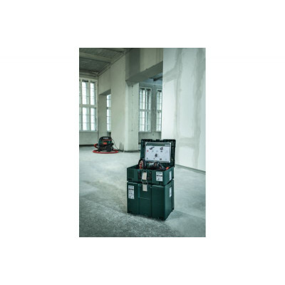 Чемодан Metabo MetaLoc II с вкладкой из перфорированного пенопласта Чемодан Metabo MetaLoc II с вкладкой из перфорированного пенопласта