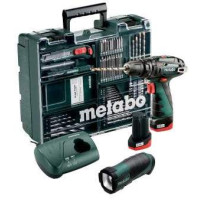 Акумуляторний ударний шурупокрут Metabo PowerMaxx SB Basic Mobile Workshop + TLA LED