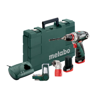 Акумуляторний дриль-шурупокрут Metabo POWERMAXX BS QUICK BASIC SET
