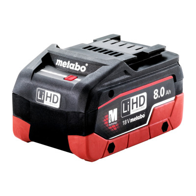Аккумуляторная батарея Metabo LIHD, 18 В - 8,0 А·Ч