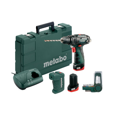 Акумуляторний ударний шурупокрут Metabo POWERMAXX SB BASIC SET КЕЙС