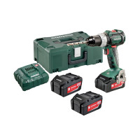 Аккумуляторный шуруповерт Metabo BS 18 LT BL SET METALOC Аккумуляторный шуруповерт Metabo BS 18 LT BL SET METALOC