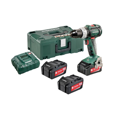 Акумуляторний шурупокрут Metabo BS 18 LT BL SET METALOC