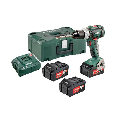 Акумуляторний ударний дриль SB 18 LT BL SET METALOC