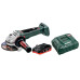 Аккумуляторная угловая шлифмашина Metabo WB 18 LTX BL 125 Quick 1*3.5 Ач