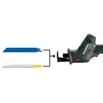 Аккумуляторная сабельная пила Metabo SSE 18 LTX COMPACT КЕЙС