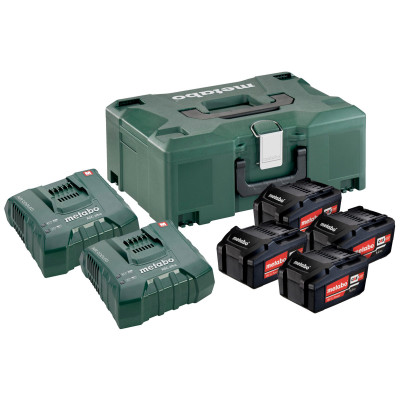 Базовый комплект Metabo 4 X 5,2 А·Г + 2 X ASC ULTRA + METALOC