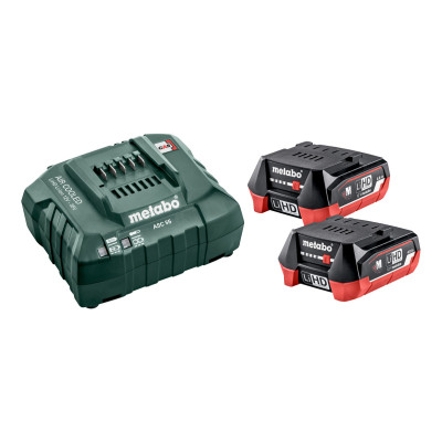 Базовый комплект Metabo 12 В 2 X LIHD 4,0 A·Г