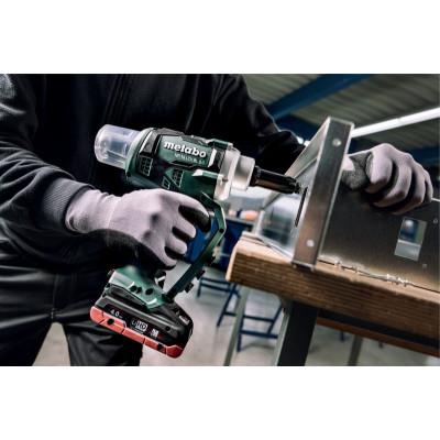 Акумуляторний заклепувальний пістолет Metabo NP 18 LTX BL 5.0 2x2.0Ah