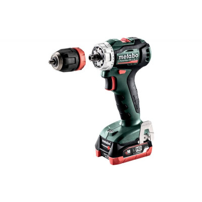 Аккумуляторная дрель-шуруповерт Metabo POWERMAXX BS 12 BL Q LiHD 2x4.0 А-ч Аккумуляторная дрель-шуруповерт Metabo POWERMAXX BS 12 BL Q LiHD 2x4.0 А-ч