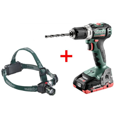 Аккумуляторная дрель-шуруповерт Metabo BS 18 L BL LiHD 2x4.0 А-ч