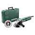 Шлифовальная угловая машина Metabo W 1100-125 SET