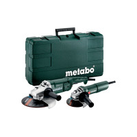 Угловые шлифовальные машины Metabo COMBO SET WE 2200-230 + W 750-125 кейс