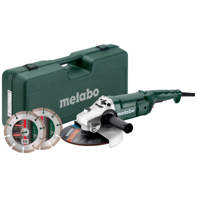 Шлифовальная угловая машина Metabo SET WE 2200-230