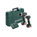 Аккумуляторная дрель-шуруповерт Metabo SET POWERMAXX BS 12