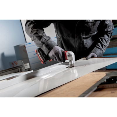 Акумуляторні листові ножиці по металу Metabo SCV 18 LTX BL 1.6 (каркас + MetaLoc)