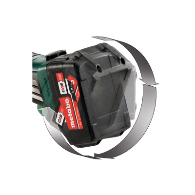 Акумуляторна болгарка Metabo W 18 LTX 125 каркас