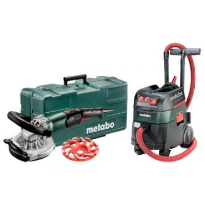 Шлифовальная машина по бетону Metabo RSEV 19-125 RT Concrete + ASR 35 M ACP