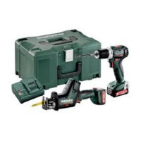 Набір інструментів Metabo Combo Set 2.7.6 12 V BL (кабельна пилка PowerMaxx SSE 12 BL + шурупокрут PowerMaxx BS 12 BL)