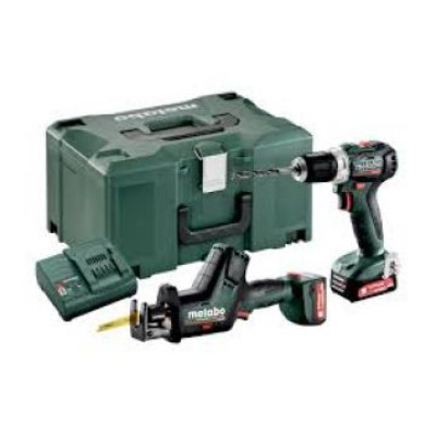 Набір інструментів Metabo Combo Set 2.7.6 12 V BL (кабельна пилка PowerMaxx SSE 12 BL + шурупокрут PowerMaxx BS 12 BL)
