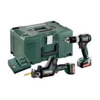 Набір інструментів Metabo Combo Set 2.7.7 12 V BL (кабельна пилка PowerMaxx SSE 12 BL + ударний шурупокрут PowerMaxx SB 12 BL)