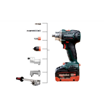 Аккумуляторная дрель-шуруповерт Metabo BS 18 LTX BL Q I LiHD 5.5 Ач