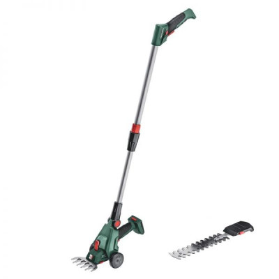 Акумуляторні ножиці для трави та кущів Metabo PowerMaxx SGS 12 Q (каркас + телескопічна штанга)