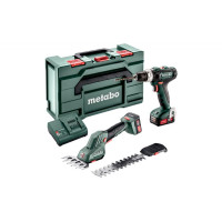 Набір інструментів Metabo Combo Set 2.3.1 12 V (ножиці для трави та кущів PowerMaxx SGS 12 Q + ударний шурупокрут PowerMaxx SB 12)