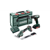 Набір інструментів Metabo Combo Set 2.2.5 18V (ножиці для трави та кущів SGS 18 LTX Q + шурупокрут BS 18)