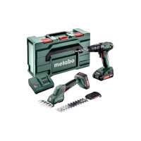 Набір інструментів Metabo Combo Set 2.2.4 18V (ножиці для трави та кущів SGS 18 LTX Q + ударний шурупокрут SB 18)