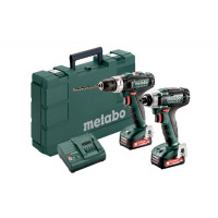 Набір інструментів Metabo Combo Set 2.7.2 12 V PowerMaxx (ударний шурупокрут SB 12 + ударний гайковерт SSD 12)