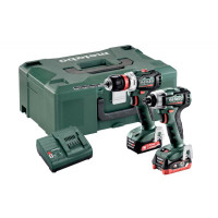Набір інструментів Metabo Combo Set 2.7.4 12 V BL PowerMaxx (ударний гайковерт SSD 12 BL + шурупокрут BS 12 BL Q)